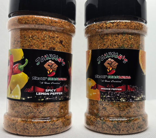 Spicy Lemon Pepper and Orange Pepper Bundle
